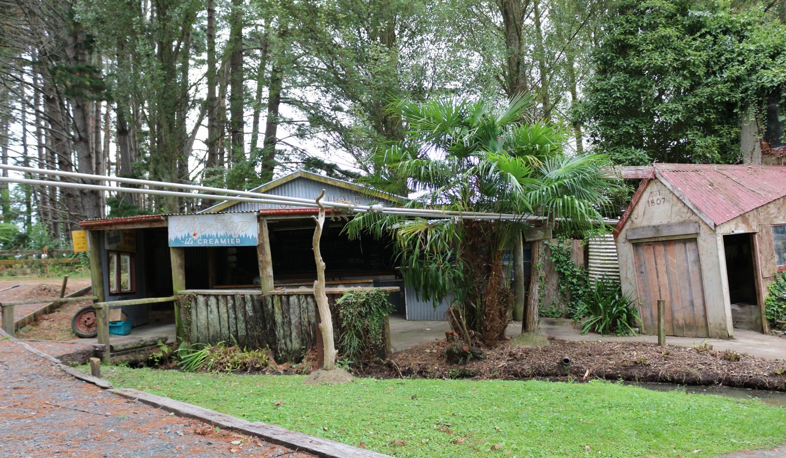 BBQ and Old Shop Area